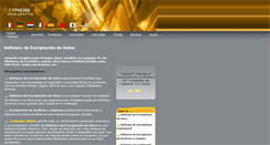 Desktop Screenshot of cypherix.es