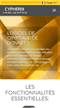 Mobile Screenshot of cypherix.fr
