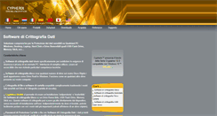 Desktop Screenshot of cypherix.it