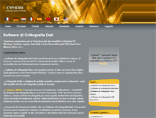 Tablet Screenshot of cypherix.it